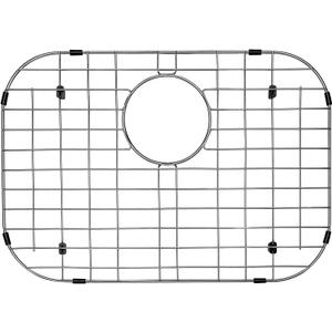 Serene Valley Sink Bottom Grid 19-1/16" x 13-5/8, Rear Drain with Corner Radius 3-1/2", Sink Protector NLW1914R, Medium