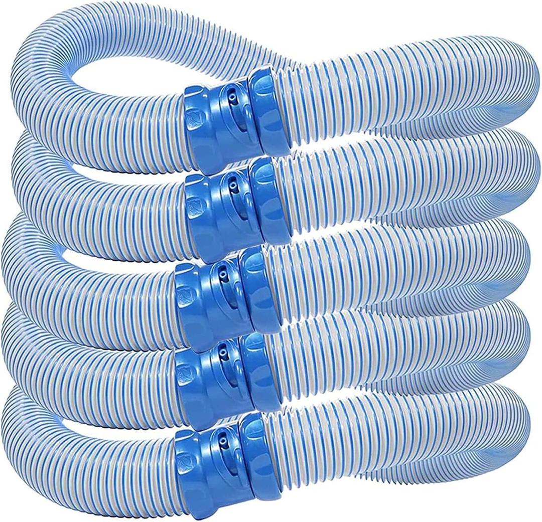 Pool Systems R0527700 1-Meter Twist Lock Hose Replacement Kit, Compatible with Zodiac X7 T3, T5, Mx6 Mx8, Cleaner Hose for Swimming Pool, zodiac pool hose 5PCS