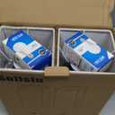 Soilsiu Bedside Table Lamps Set of 2 - Touch Nightstand Lamp for Bedroom with USB C+A Charging Ports & AC Outlets, 3-Way Dimmable Desk Lamp Flaxen Fabric Shade for Living Room Office(Bulb Included)