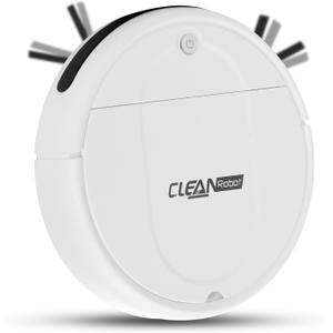Robot vacuum, featuring a 3-in-1 comprehensive cleaning system that vacuums and mops, with 3000Pa suction power. This ultra-thin and quiet robot vacuum and mop is ideal for pet hair and hard floors-w2