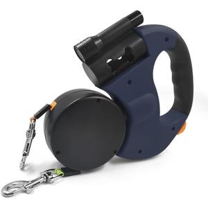 Double Leash for Two Dogs, No Tangle Double Dog Leash, Equipped with a 360 Swivel, High-Strength LED Light, and Reflective Durable Nylon Strap, Ideal for Small and Medium Pets