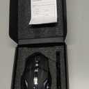 AULA SC100 Silent Wireless Gaming Mouse Rechargeable, with Side Buttons, LED Backlit, DPI Adjustable, 2.4G Wireless Optical Computer Mice Punk Cool Mouse for Games/Work (Black)