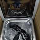 CREWORKS 2L Digital Ultrasonic Cleaning Machine with Degas and Gentle Mode, 60W Ultrasonic Cleaner Machine with Heater and Timer, 0.5 gal Ultrasound Cleaner for Retainer Watch Denture Glasses More