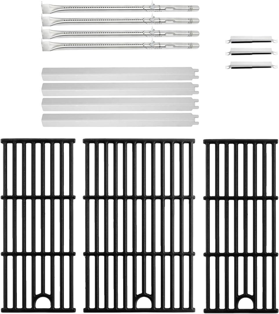 463365021 Grill Replacement Part for Charbroil Performance 4 Burner Gas Grill Gates Heat Tents 463354021 463365522 463351021 G325-0002-W1 G426-0005-W1 Grates Heat Plates Burners Grill Parts