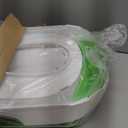 Potty Training Seat, Upgrade Toddler Toilet Seat for Kids Boys Girls, 2 in 1 Potty Training Toilet, Splash Guard Anti-Slip Pad Step Stool(Green-Frog)