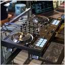 Hercules DJControl Inpulse 500 DJ Controller – Beginner DJ Set, 2-Deck USB DJ Mixer with Built-In Audio Interface, RGB Pads, Touch-Sensitive Jog Wheels