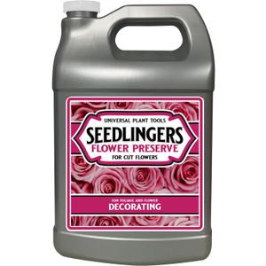 Seedlingers Flower Preserve Gallon Concentrate Bottle