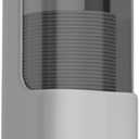 Cup Dispenser, Pull Type Water Cooler Cup Holder Fit 3oz-5oz Disposable Paper Plastic Cups, Wall Mount Bathroom Mouthwash Cups Dispenser with Paste for Home Office Hospital (Grey)