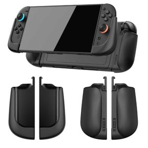 IFYOO NexGrip Ergonomic Grip Set for Nintendo Switch 2 Joycons, Grip Case Compatible with Joy Con 2 Controller, Compatible with Switch 2 Joycon, Switch 2 Accessories - Black