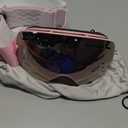 ZIONOR XMINI Kids Ski Goggles - Snowboard Snow Goggles for Boys Girls Youth (A0-pink Frame Grey Revo Pink Lens Vlt 7%)