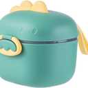 Toddmomy Portable Milk Powder Box Milk Powder Container Holder Dispenser Holder Travel Food Container Dispenser Food Container