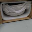 DOWAN 9.75" Pasta Bowls Set of 4 with Embossed Reactive Glaze, 56oz Large Shallow White Ceramic Salad Bowls, Wide Dinner Bowls for Pasta, Soup & Stew, Microwave & Dishwasher Safe, Housewarming Gift