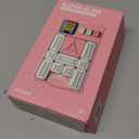 GiiKER Super Slide Puzzle Games, Original 500+ Challenges Brain Teaser Puzzle, Toys for Kids Teens, Travel Games Birthday Stocking Stuffers for Boys Girls, Activities for Road Trips (Pink)