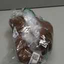 Jimonda Toddler Knit Sweater Round Neck Cute Long Sleeve Pullover Sweatshirt for Baby Girl Boy Oversized Fall Winter Clothes (3-4T, Brown)