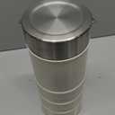 22oz Full-Day Cold-Chain Breastmilk Cooler, Double-Wall Vacuum Stainless Steel with 360 Cooling, Keeps Milk 50F for 24 Hours, Leak-Proof BPA-Free, Easy to Clean, Includes 2 Bottles