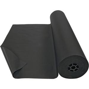 Colorations Dual Surface Paper Roll Classroom Supplies for Arts and Crafts Black (36" x 1000') (Item # DSBK)
