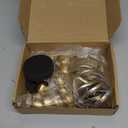 Gold Candle Holders Set -30pcs Taper Candle Holder for Candlesticks, Tall Metal Candlestick Holders for Table Centerpiece, Home Decor, Fits 3/4 Inch Thick Candles (Gold, 4 Sets(12 Pcs))