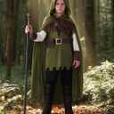 Spooktacular Creations Halloween Child Boy Robin Hood Elegant Archer Costume, Toddlers Hunter Outfit for Kids Role Play Party (Toddler(3-4 yrs))