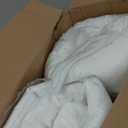 ComfyDown 50/50 Down Feather Blend ComfyDream Bed Pillow for Sleeping, Egyptian Cotton Cover, Made in USA, King Size (King)