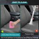 Rav4 Hybrid Seat Covers Fit for Toyota Hybrid RAV4 2019-2025 Front Seats, Heavy Duty Cationic Linen Seat Protector(Not Fit for SE$XSE Hybrid/Prime)