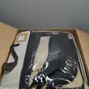 FREESOO Tacoma 2016-2023 Seat Covers Custom Fit for Toyota Tacoma Double Crew Cab Faux Leather Full Set Pickup Truck Seat Covers (Full Set, Black)