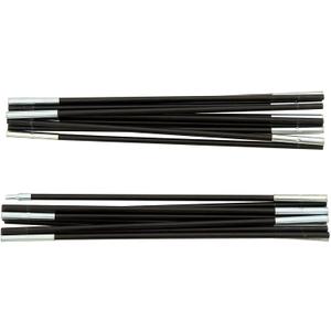 Gorich Beach Tent Poles for 3-8 Person Beach Tent for Replacement (Black)
