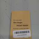 Slim Wallet for Men, Pop Up Card Holder Wallet RFID Blocking, Minimalist Metal Bussiness Credit Card Wallet with Money Clip & Pockets, Aluminum Thin Front Pocket Wallet (Black)