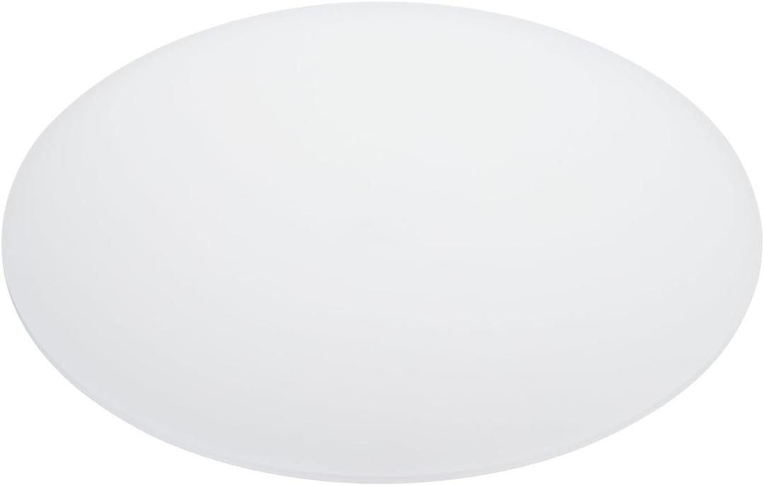 PATIKIL 11" Diameter Lampshade Diffuser, 2.7mm Thick Round Diffuser Sheet for Drum Lampshades, Pendants Light, DIY Light Shield, Translucent White