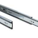 TCH Hardware 20" Inch 100 LB Steel Full Extension Ball Bearing Drawer Slides - Kitchen Cabinet Desk Draw