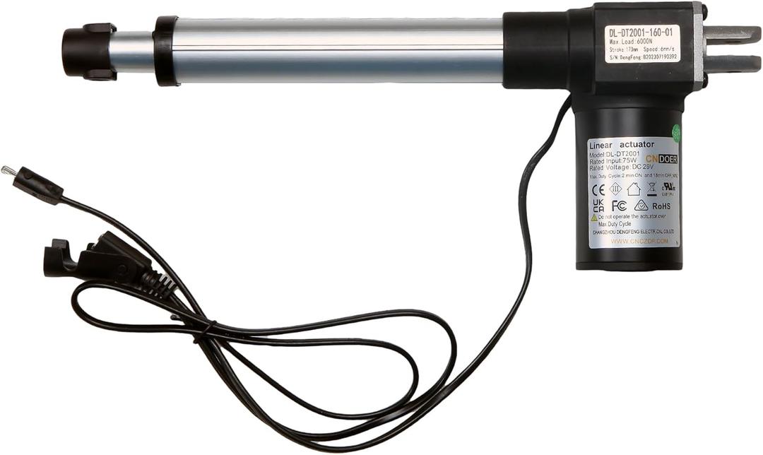 Uetmulik Power Recliner Lift Chairs Motor Model DL-DT2001-160-01 Linear Actuator Replacement