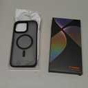 TORRAS Magnetic Shockproof for iPhone 16 Pro Max Case, [Fit for MagSafe] [Military-Grade Drop Tested] Translucent Slim Protective for iPhone 16 Pro Max Case Anti-Fingerprint Anti-Scratch, Black