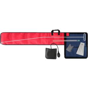 Holdly 55 inch Long Reach Tools Kit for Car, Car Tools with J-Hook,Air Wedge Pump,Non-Marring Wedge and Carry Bag (HMP11-6PCS)