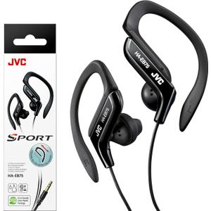 JVC HAEB75B Sports Clip Headphone (Black) (One Size (Pack of 1))