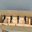 Evermagin 29" Coat Rack Wall Mount with Shelf, 4 in 1 Wall Mounted Coat and Key Hanger with 11 Hooks, Entryway Key Holder with Mail Holder for Living Room, Bedroom