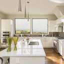 Redi Shade No Tools Easy Lift Trim-at-Home Cordless Cellular Light Filtering Fabric Shade White, 30" W x 64" L, (Fits windows 19"- 30")