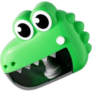 Bath Bubble Maker - Animal Automatic Foam Sprayer, Tub Bubble Blower, Interactive Creates Fun Bubbles for Kids, Boys and Girls, Party Toy, Birthday Easter Shower Use 7.52x5.98x3.54 Inches (Crocodile)