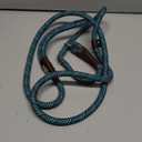 Fida Durable Slip Lead Dog Leash, 6 FT x 3/ 8" Heavy Duty Dog Loop Leash, Comfortable Strong Rope Slip Leash for Small Dogs and Puppies, No Pull Pet Training Leash with Highly Reflective(3/ 8", Blue)