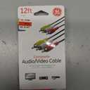 GE Audio/Video Cable, 12ft.