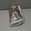 DEZENE Pack of 2 Vintage Floral Throw Pillow Covers 22x22 Boho Farmhouse Accents Chenille Square Decorative Pillow Cases for Living Room Couch Bed Home Decor, Dark Brown