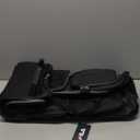 Fila 22" Lightweight Carry On Rolling Duffel Bag, Black, One Size