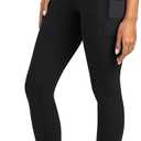 Colorfulkoala Women's High Waisted Yoga Pants 7/8 Length Leggings with Pockets Size Small