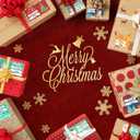 2 x 500 PCS Christmas Gift Tags Stickers  Self-Adhesive Holiday Name Labels for Christmas Presents, Wrapping Paper, Gift Bags & Seasonal Decorations (2.95 x 1.6 Inch)