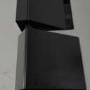 Amazon Basics 5 inch Binder, Heavy Duty, 3 Ring, Customizable View, D-Ring, 2-Pack, Black