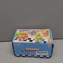 Press and Go Car Toys for Toddlers 1-3, 4 Pack Animal Baby Car Toys for 1 2 Year Old Boy, Push Go Friction Vehicle Toys for Infants 12-18 Months, One First Birthday Gifts for Boys Girls