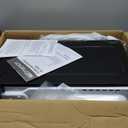 Emerson MW7302B Compact Countertop Microwave Oven with Touch Control, LED Display, 700W, 10 Power Levels, 6 Auto Menus, Glass Turntable and Child Safe Lock, 0.7 Cu., Ft. Black