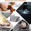 Lock Bed Sheet Holders for Corners - Bed Sheet Holder Straps Fit for All Mattress Types, Fitted Sheet Holders Keep Sheets Firm & Tight, Easy Installation Sheet Clips, Stay (4pcs, Grey)