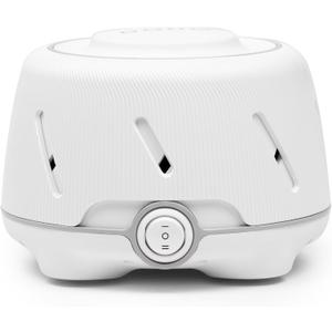 Yogasleep Dohm (White/Gray) The Original White Noise Machine, Relaxing Natural Sound from a Real Fan, Sleep Aid & Noise Cancelling for Adults & Baby, Office Privacy & Meditation, Baby Registry