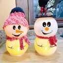 3 x 5inch Christmas Snowmans Face Stencil for Crafts Reusable Small Christmas Snowmans Face Stencils Holiday Templates for Ornament DIY Crafts Wood Canvas (face30)