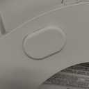 TOTO WASHLET S2 Electronic Bidet Toilet Seat with Instantaneous Water Heating, PREMIST and EWATER+ Wand Cleaning, Elongated, Cotton White - SW3346#01