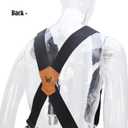 WELKINLAND Elastic Suspenders for Men - Heavy Duty Work Suspenders with Clips (XXL)